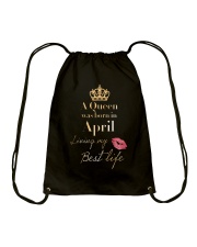 April Girl Drawstring Bag tile