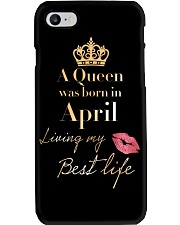 April Girl Phone Case tile