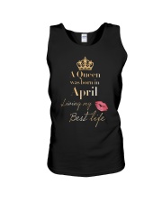 April Girl Unisex Tank tile