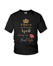 April Girl Youth T-Shirt tile