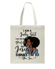 July Girl Tote Bag tile