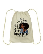 July Girl Drawstring Bag tile