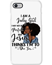 July Girl Phone Case tile
