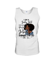 July Girl Unisex Tank tile