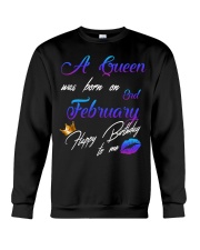 February Birthday 3rd Crewneck Sweatshirt tile