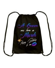 March Girl Drawstring Bag tile