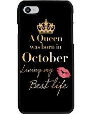 October Girl Phone Case tile