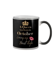 October Girl Color Changing Mug tile