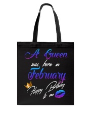 February Girl Tote Bag tile