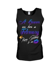 February Girl Unisex Tank tile