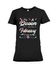 February Girl Premium Fit Ladies Tee tile
