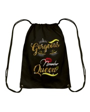 November Girl Drawstring Bag tile