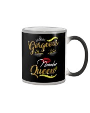 November Girl Color Changing Mug tile