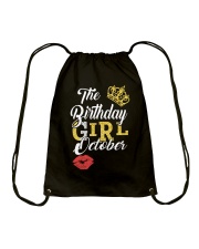 October Girl Drawstring Bag tile