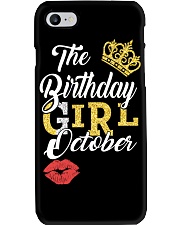 October Girl Phone Case tile