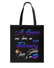 February Birthday 18th Tote Bag tile