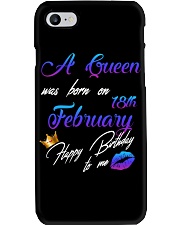 February Birthday 18th Phone Case tile