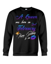 February Birthday 2nd Crewneck Sweatshirt tile