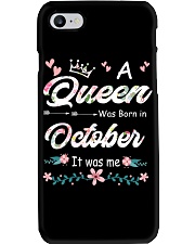 October Girl Phone Case tile