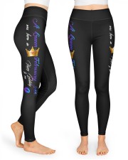 February Birthday 24th High Waist Leggings tile