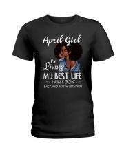 April Girl Ladies T-Shirt tile
