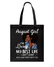August Girl Tote Bag tile