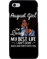 August Girl Phone Case tile