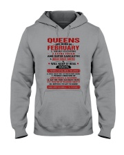 February T-Shirt Hooded Sweatshirt front