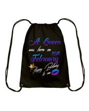 February Birthday 16th Drawstring Bag tile