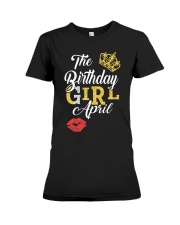April Girl Premium Fit Ladies Tee tile