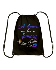 January Girl Drawstring Bag tile