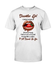 December Girl Classic T-Shirt front