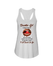 December Girl Ladies Flowy Tank tile