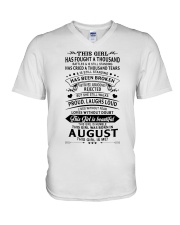 August Girl V-Neck T-Shirt tile