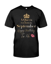 September Girl Classic T-Shirt front