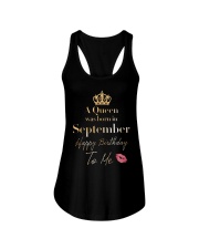 September Girl Ladies Flowy Tank tile