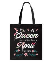 April Girl Tote Bag tile