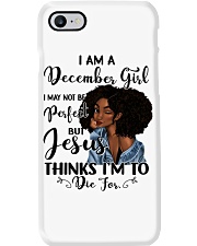December Girl Phone Case tile