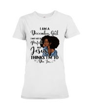 December Girl Premium Fit Ladies Tee tile