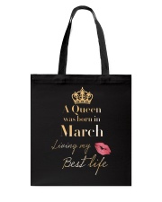 March Girl Tote Bag tile