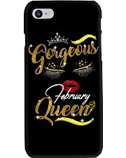 February Girl Phone Case tile