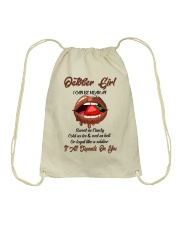 October Girl Drawstring Bag tile