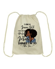 June Girl Drawstring Bag tile