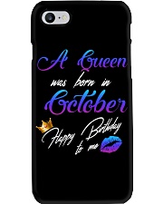 October Girl Phone Case tile