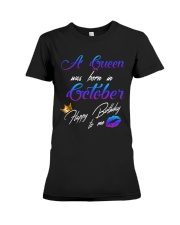 October Girl Premium Fit Ladies Tee tile