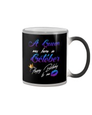 October Girl Color Changing Mug tile