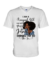August Girl V-Neck T-Shirt tile