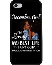 December Girl Phone Case tile