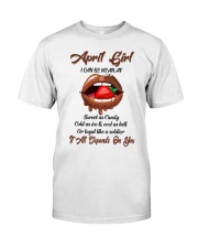 April Girl Classic T-Shirt front