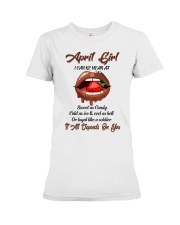 April Girl Premium Fit Ladies Tee tile